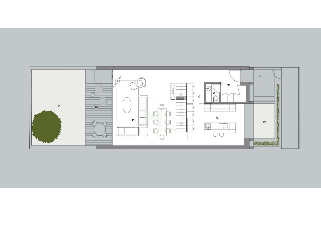 Moradia nova de 292m2, 5 quartos, vista, terraço, jacuzzi, Alcântara,-7