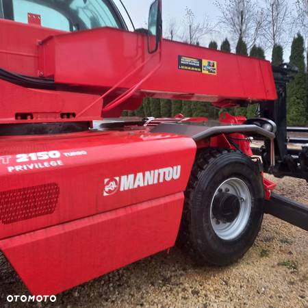 Manitou MRT2150 obrotowa Roto dzwig 5ton zwyzka,kosz widly lyzka 2011rok ksiazka udt - 9