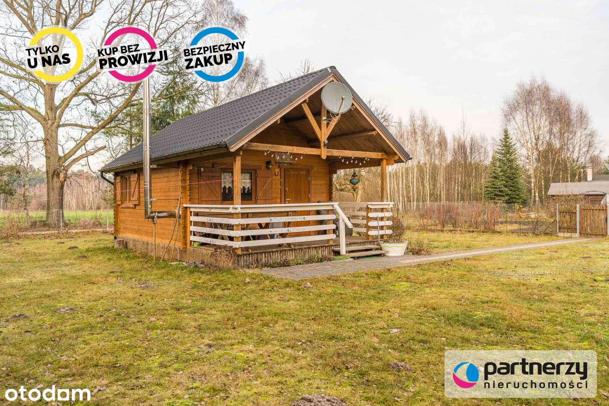 1,5 ha Bory Tucholskie! Dom całoroczny + 2 domki!-13
