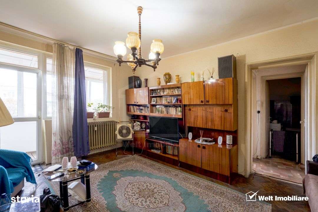 Apartament 2 camere, balcon generos, Grigorescu – COMISION 0! - Imagine principală: 2/12