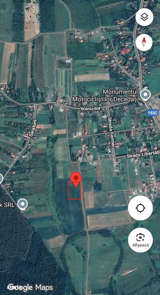 Teren intravilan - Viile Satu Mare - 4.200 Mp - - 53 Ml front - Imagine principală: 2/2