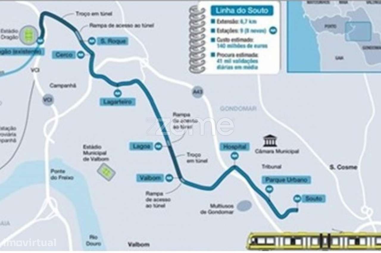 Moradia T2+1 com jardim e vista para o Rio Douro em Valbom, Gondomar-17