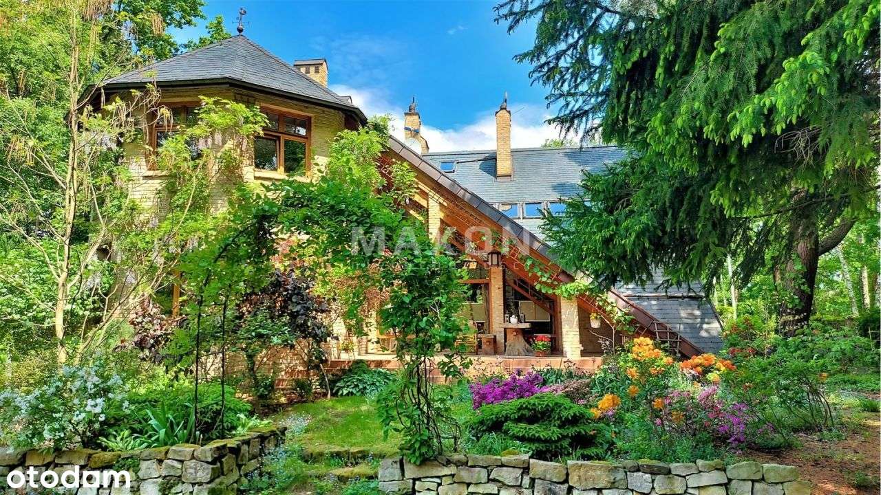 Atrakcyjna willa otoczona uroczym, leśnym ogrodem - Pełny obrazek: 5/20