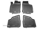 Set covorase auto din cauciuc Opel Corsa C 2000-2006 , Combo C 2000-2010; presuri tip tavita marca Rezaw Plast - 1