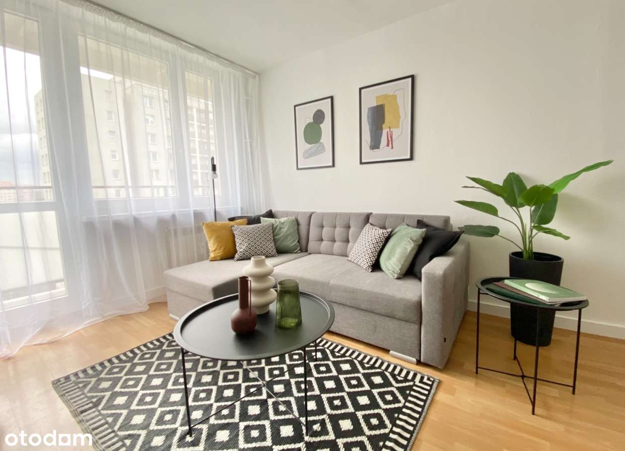 Jasne, przestronne, 3-pokojowe WARSZAWA - tuż przy metrze M2 - Pełny obrazek: 1/20