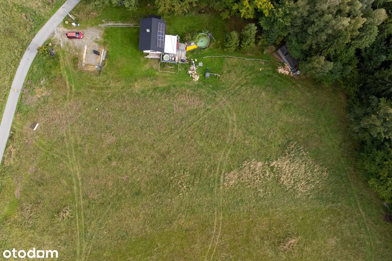 Duża działka w górach z asfaltowym dojazdem i mediami-6