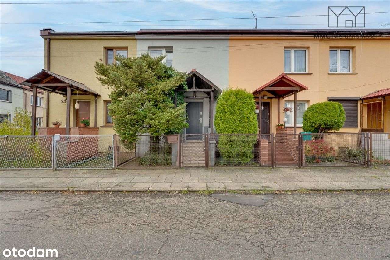 Dom szeregowy z garażem – Sosnowiec ul. Szara-15