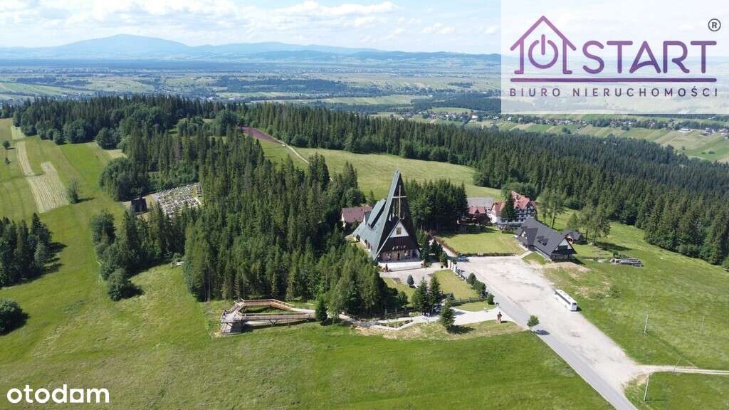 Działka z częściowym widokiem na góry -Bachledówka - Pełny obrazek: 5/6