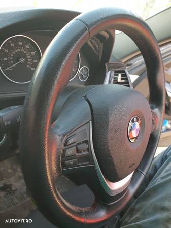 Volan Piele 3 Spite cu Comenzi fara Airbag BMW Seria 3 F30 2010 - 2018 Cod J36669 4156117 [C2303] - 5