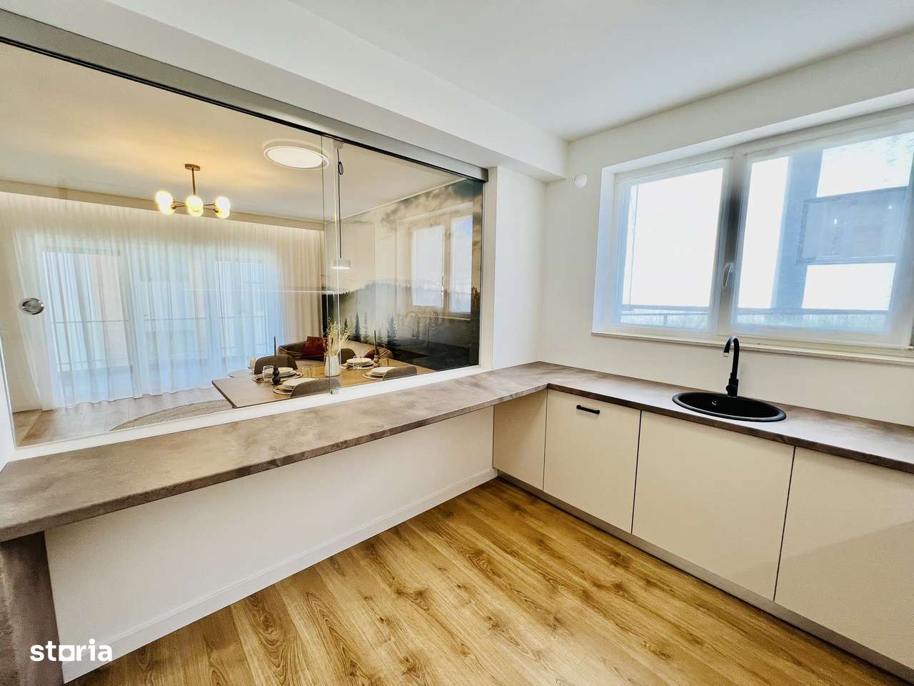 Apartament 2 camere - 54 mp, la cheie - Ansamblu nou - Imagine principală: 3/8