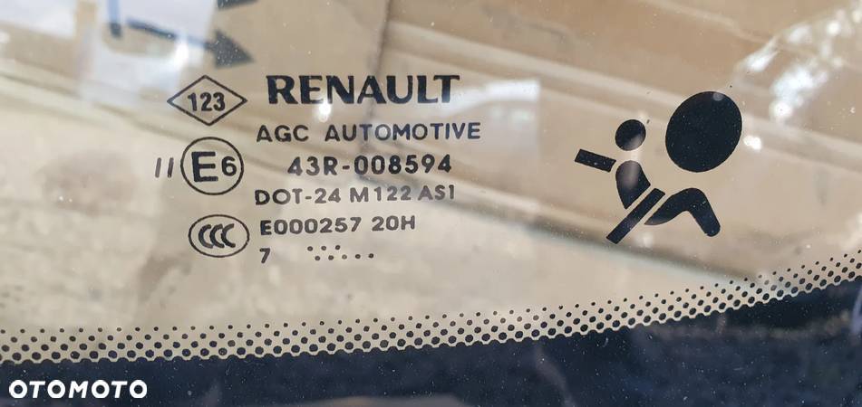 Szyba czołowa przód przednia Renault Laguna III AS1 07r - 5