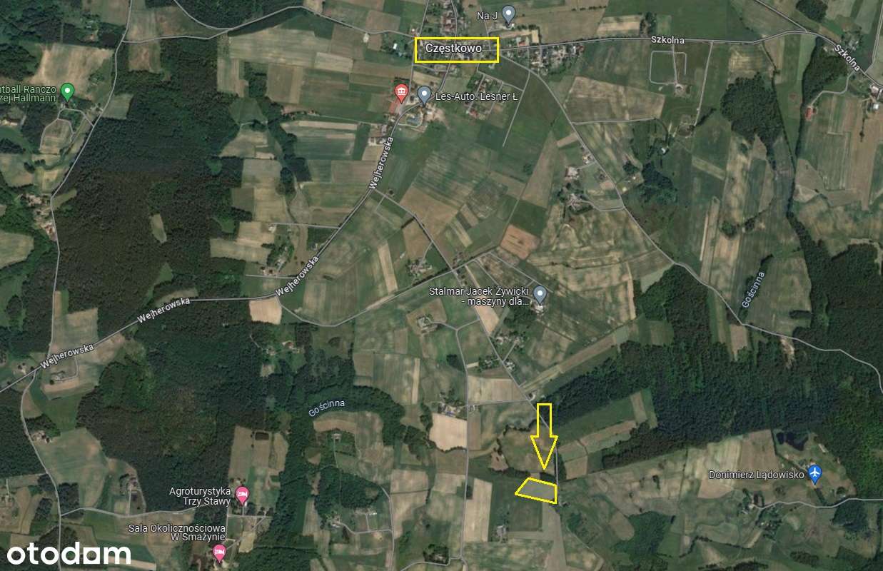 Działka siedliskowa, wydane Warunki Zabudowy-7