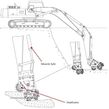 Frez osiowy Głowica frezująca RockWheel TC20 koparka 15-25 ton - 10