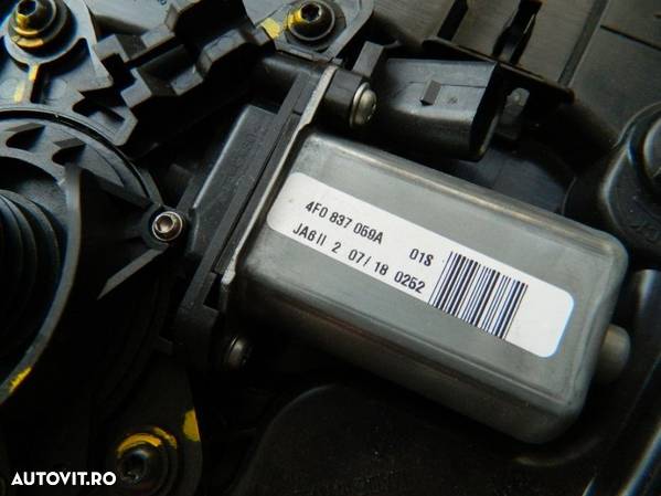 Motoras stanga macara geam Audi A6,A7,A8 S8 2011-2019 Cod 4F0837059A - 2