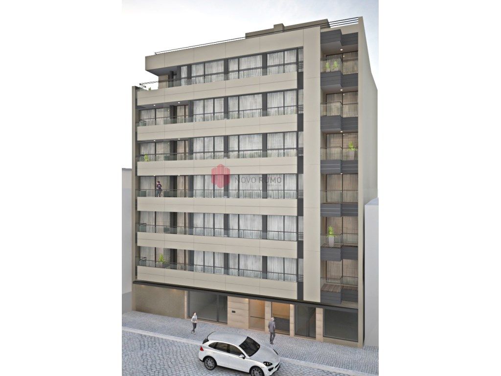 Apartamento T3 com terraço no centro da Maia