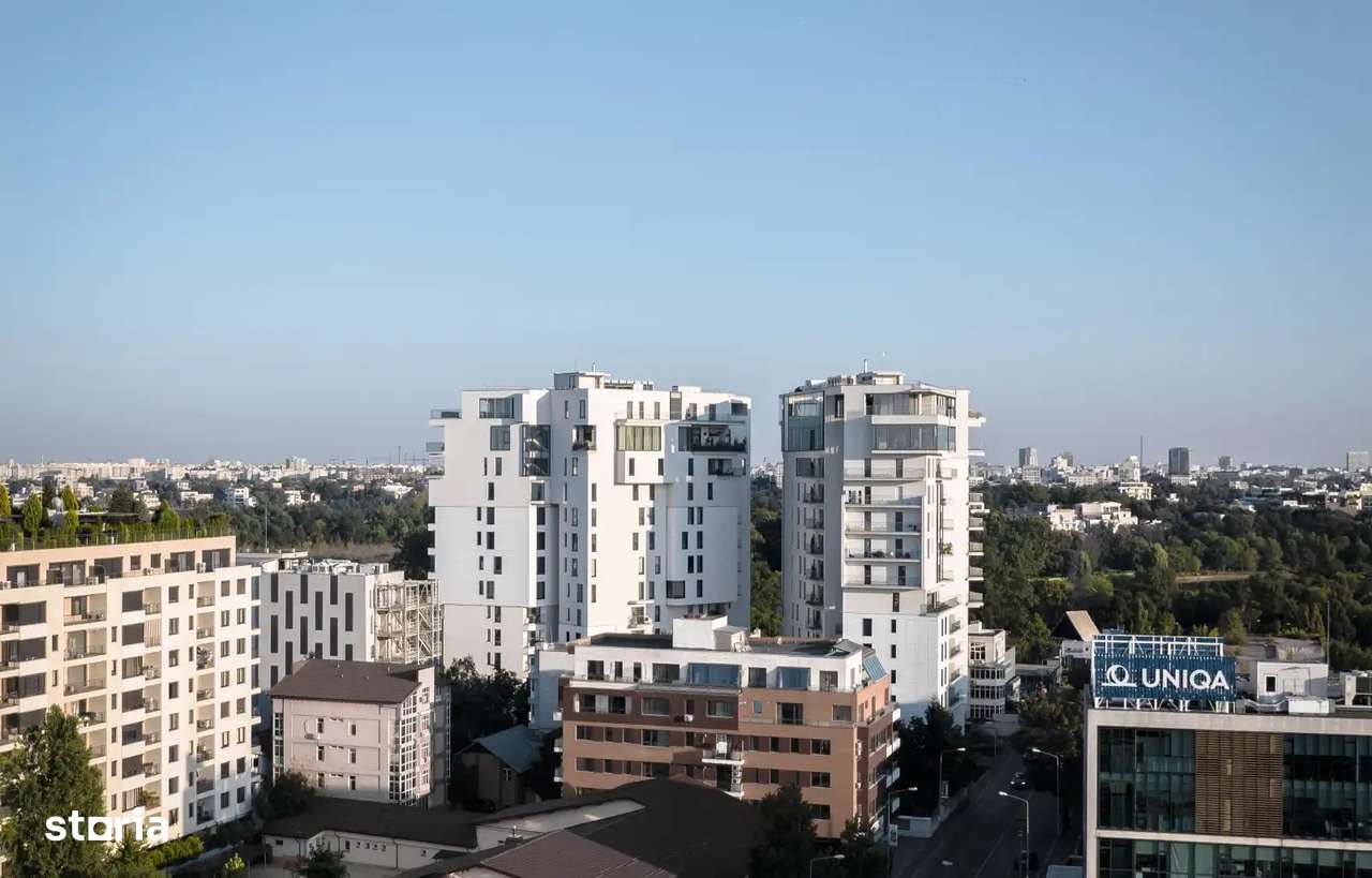 One Herastrau Plaza 2022, Aviatiei, 2 camere 76 mp cu Terasa, Centrala - Imagine principală: 3/18