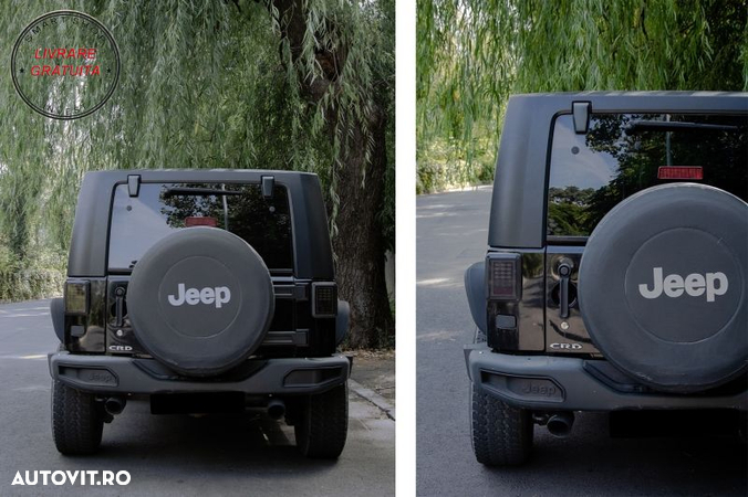 Bara Spate si Sistem de evacuare dubla Jeep Wrangler Rubicon JK (2007-2017)- livrare gratuita - 14