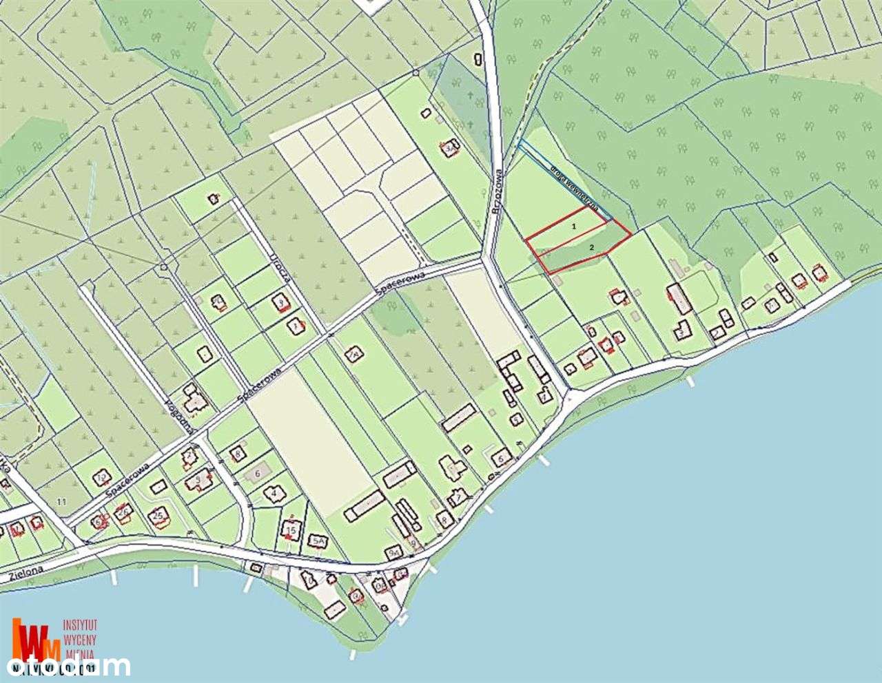 Działka Mazury jezioro-7