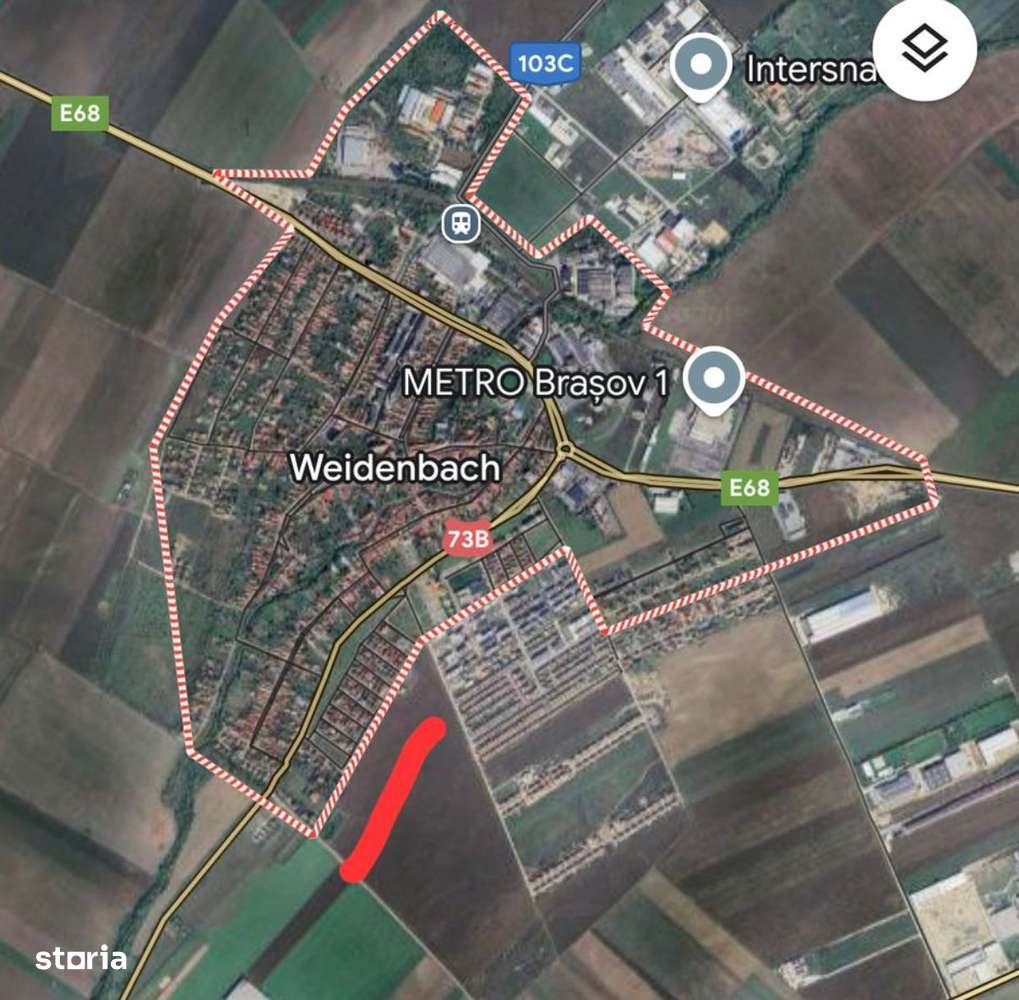 Vânzare teren extravilan – Ghimbav - Imagine principală: 2/3