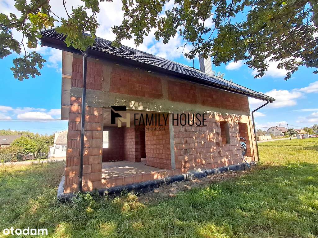 Dom stan surowy otwarty 125.39m² Stąporków - Pełny obrazek: 4/20