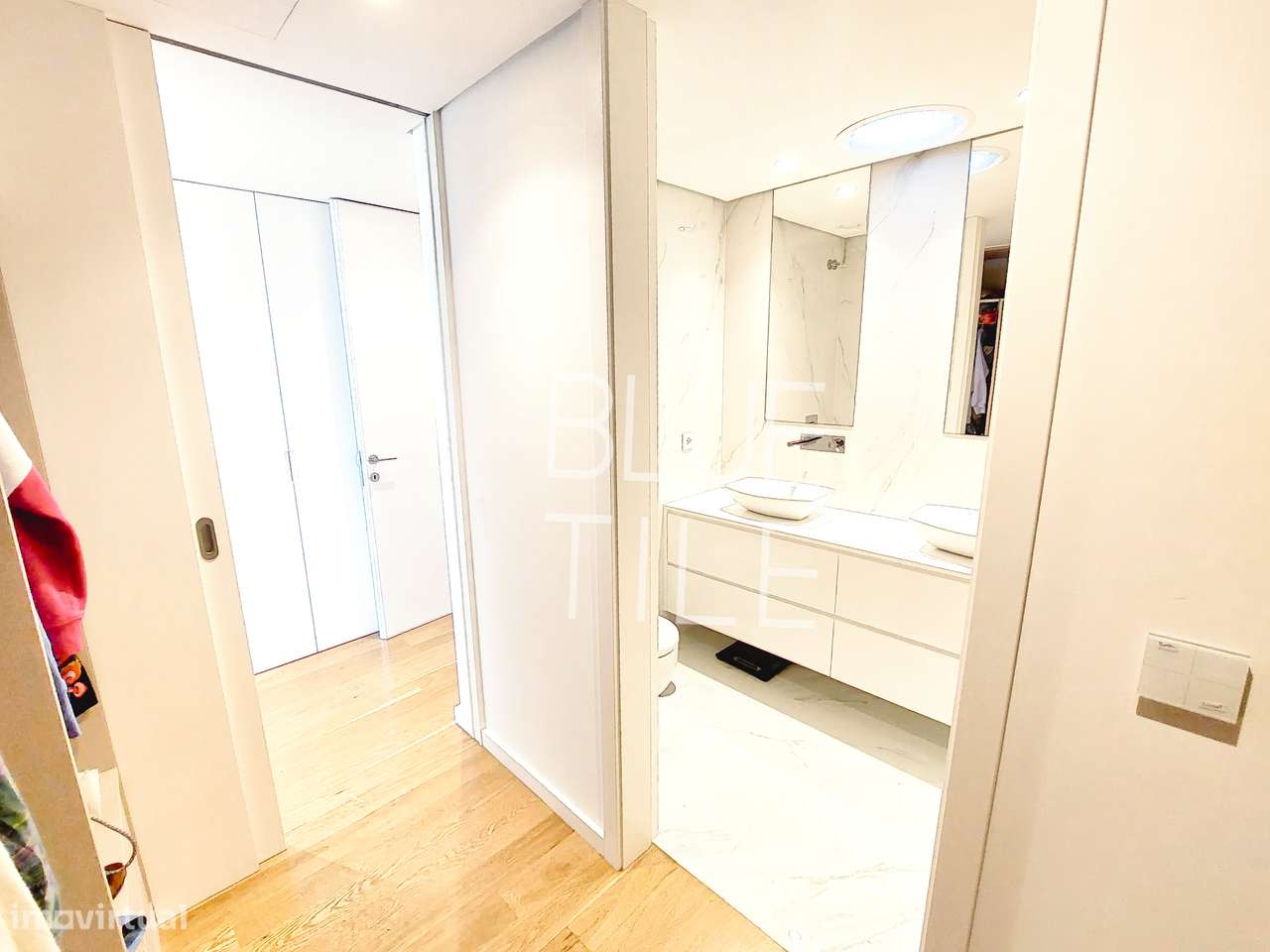 Apartamento T3 – último piso, garagem fechada, primeira linha de praia-18