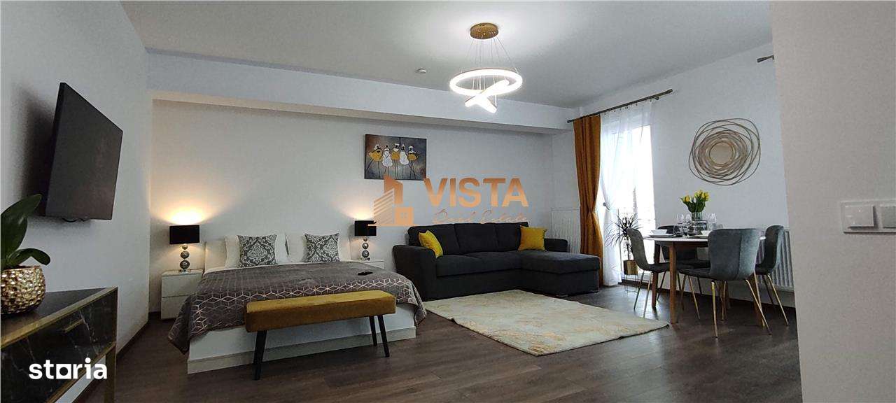 Se inchiriaza garsoniera utilata si mobilata, de 39 mp, in Zona Coresi - Imagine principală: 2/17