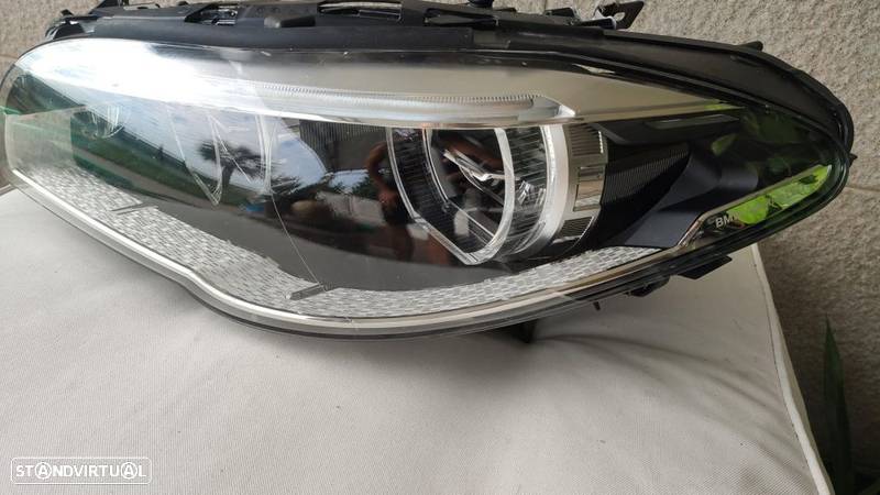 farol esquerdo full Led Adaptativ BMW F10 + F11 - 3