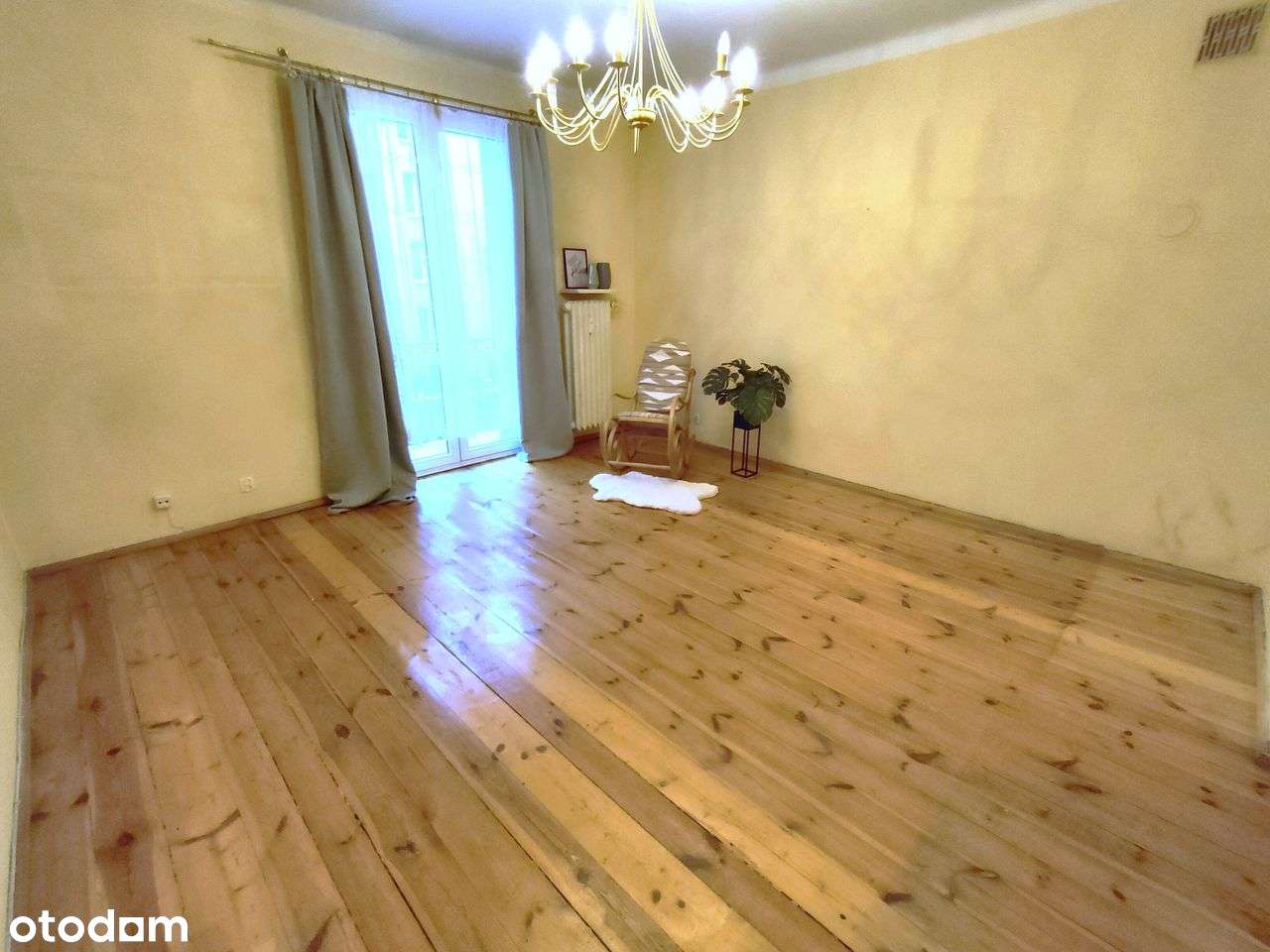 2 duże pokoje na 1 piętrze w bloku z cegły, blisko Ronda Solidarności - Pełny obrazek: 2/7