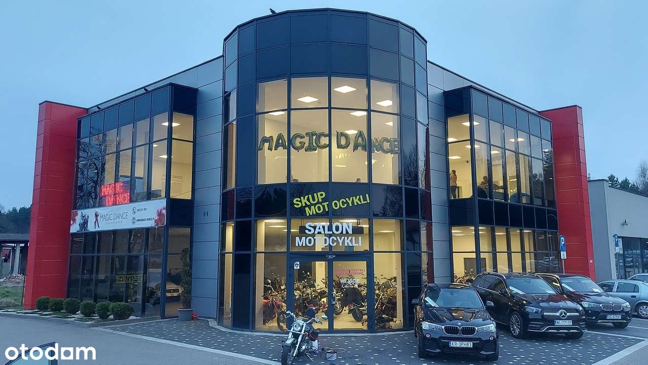 salon samochodowy serwis stacja kontroli hala magazyn myjnia bank - Pełny obrazek: 1/20