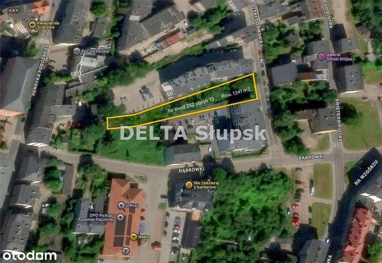 ⭐ Słupsk działka budowlana 1341 m²