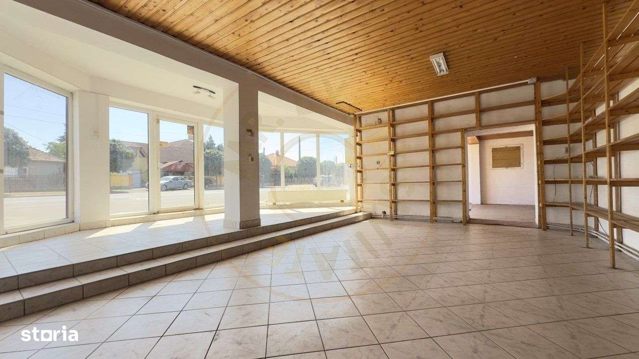 Spatiu de Inchiriat 184 mp, curte 280 mp, B-dul 25 Oct - Carei - Imagine principală: 5/19