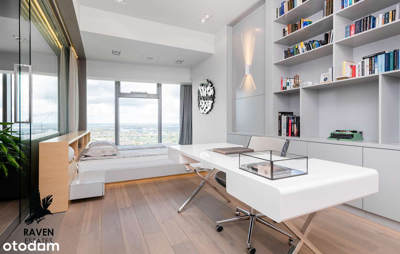 ✅Sky Tower✅33 Piętro✅Okna - Zachód✅105m2-3pok✅ - Pełny obrazek: 2/16