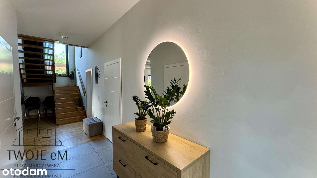 Energooszczędny inteligentny dom-piękny ogród-las-10