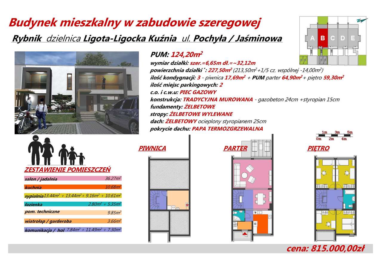 Nowoczesny dom szeregowy -  RYBNIK Ligota -  STANDARD PREMIUM-7