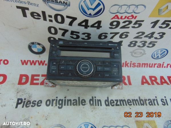 Radio CD Nissan Navara 2005-2011 Pathfinder dezmembrez Navara 2.5 - 1