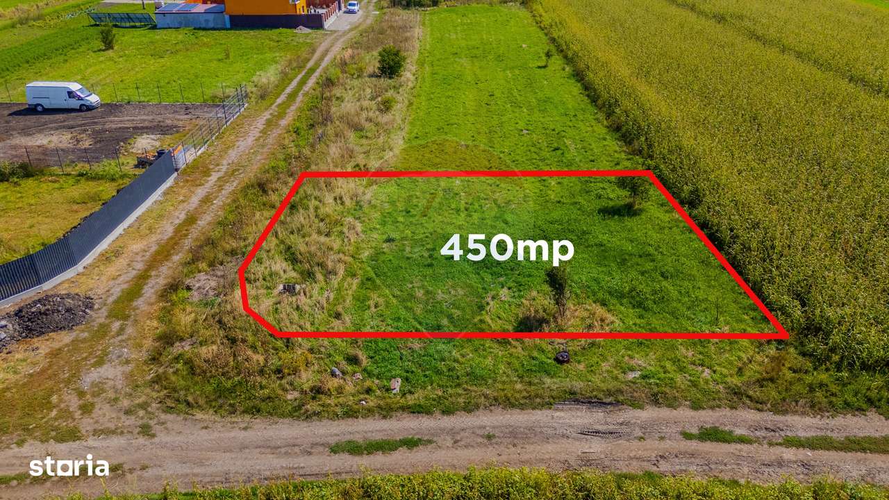 COMISION 0% Teren de vânzare Bod | Strada Galaxiei | 450 mp - Imagine principală: 4/10