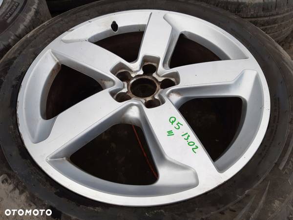 AUDI Q5 FELGA ALUMINIOWA R19 5x112 E8Jx19 H2 ET39 8R0601025J - 1