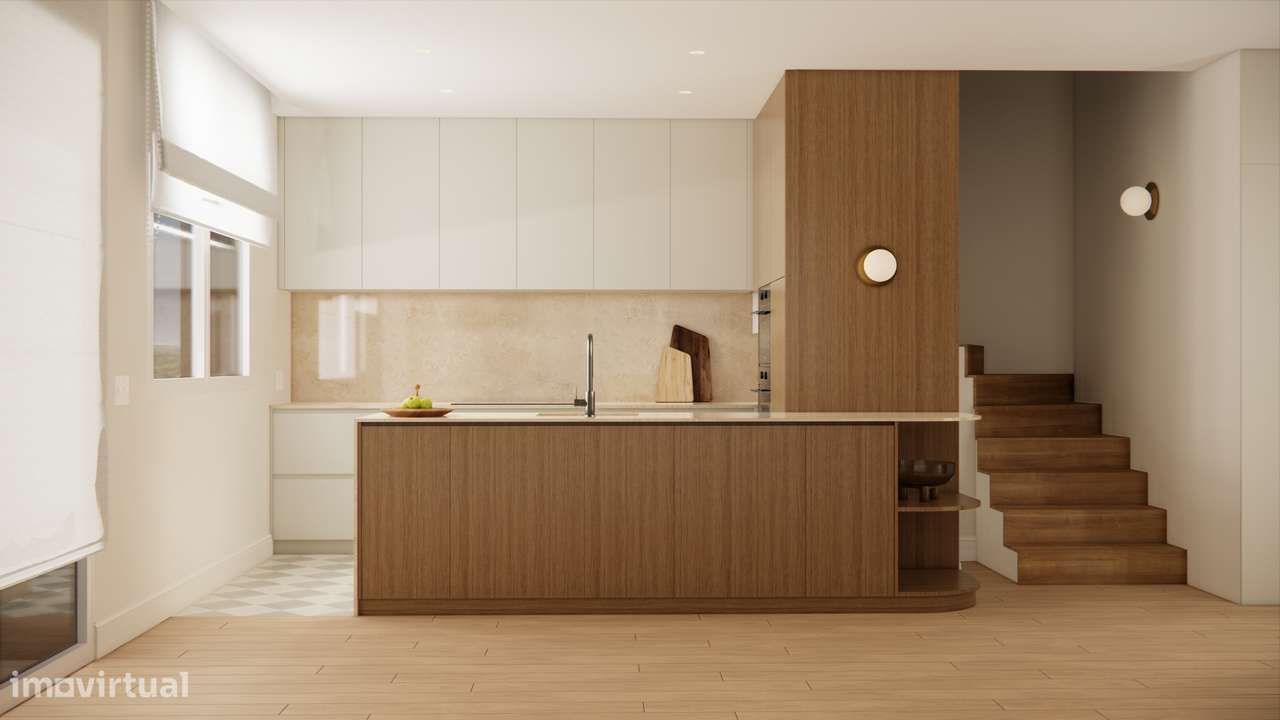 Andar-moradia duplex novo em Perafita, a poucos minutos a pé da praia. - Grande imagem: 5/18