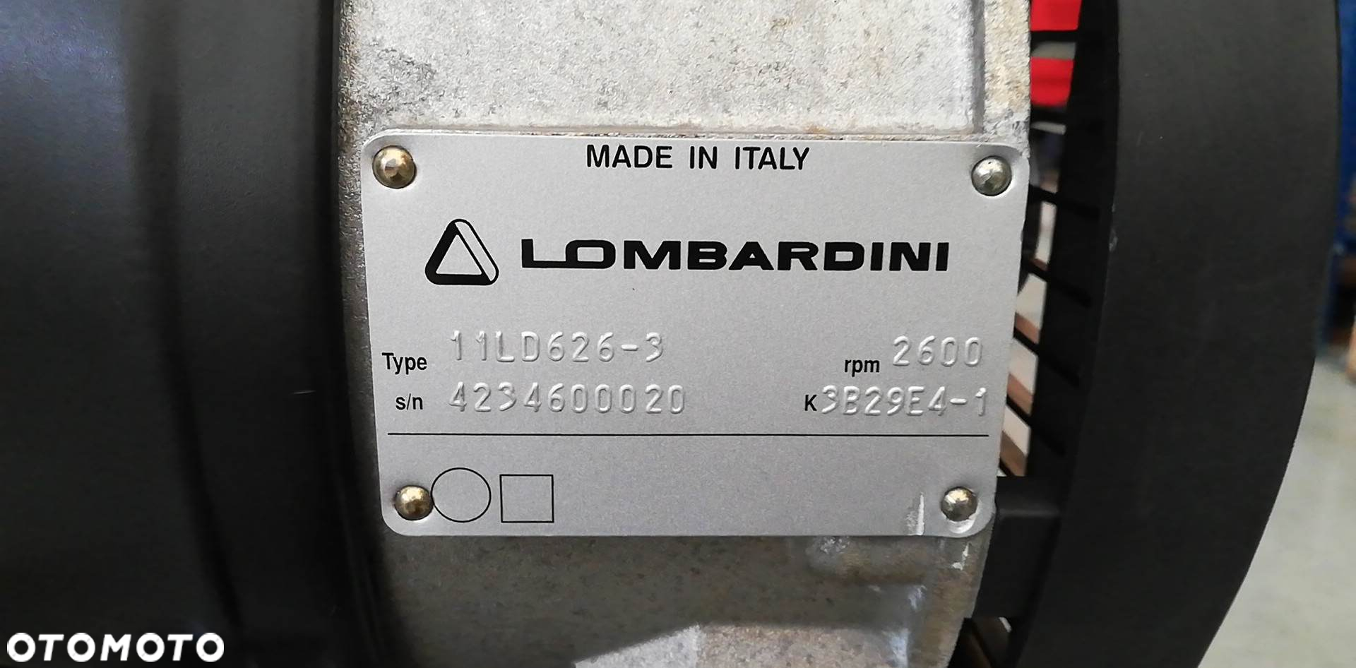 Silnik Lombardini 11LD 626-3 37 kW 1,8L 10 000 netto - 11