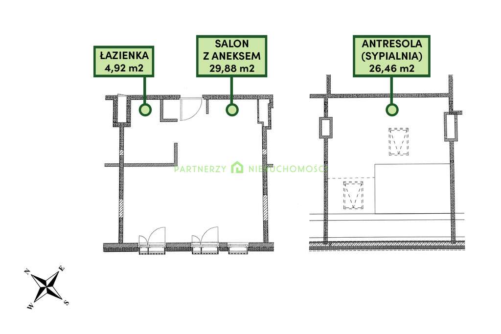 Loft/mieszkanie 61m2 | m.postojowe, kom.lokatorska-12