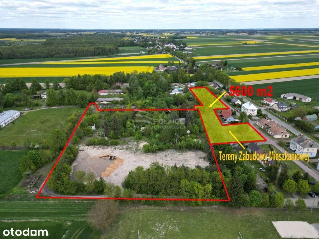 Dwie działki przemysłowa i budowlana - Podedwórze - Pełny obrazek: 5/15