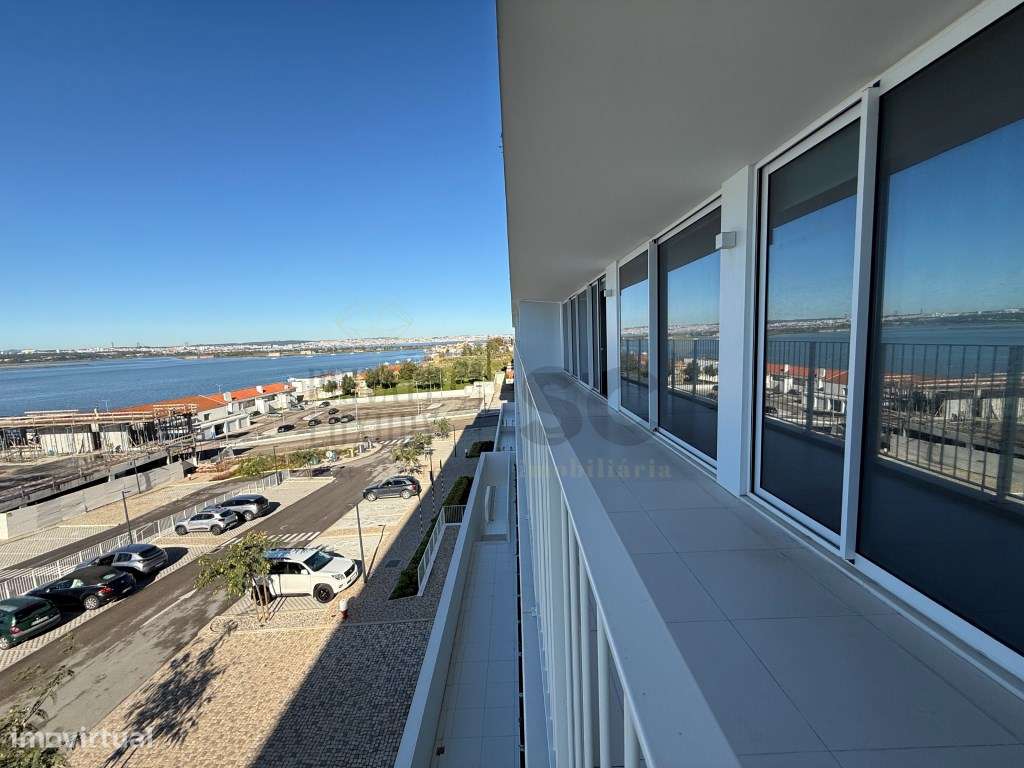 Apartamento T2 Luxo Vista Baía do Seixal 2 Parqueamentos - Grande imagem: 4/33