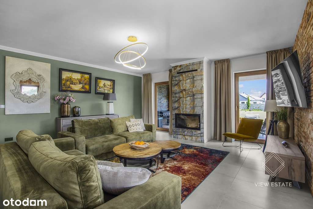 Las | działka 3000 m2 | basen | nowoczesny design-3