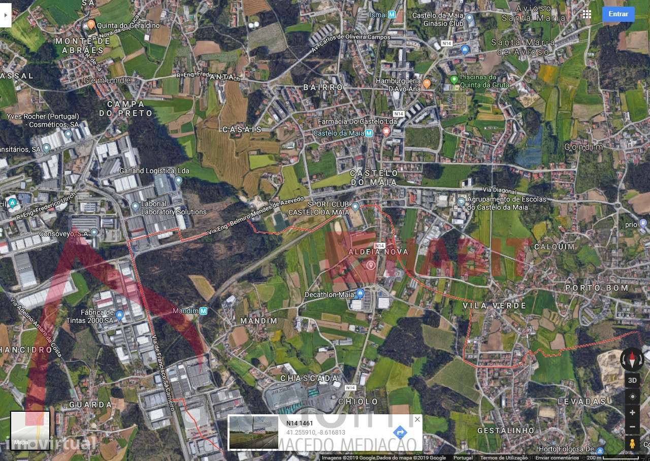 Terreno Para Construção  Venda em Castêlo da Maia,Maia - Grande imagem: 5/7