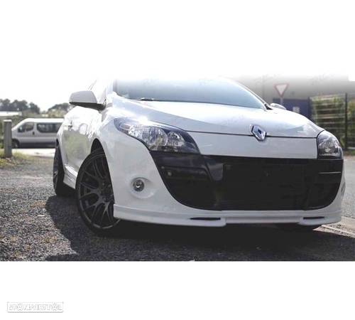 LIP SPOILER FRONTAL PARA RENAULT MEGANE MK3 08-12 - 1