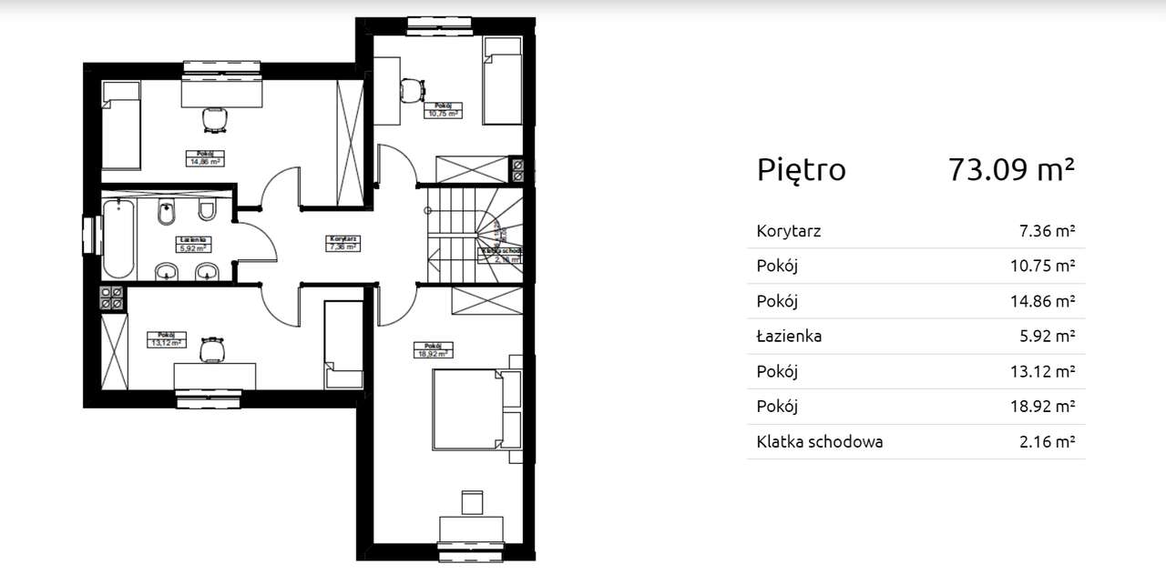 Gotowy dom na kameralnym , zamkniętym osiedlu, bez prowizji - Pełny obrazek: 4/4