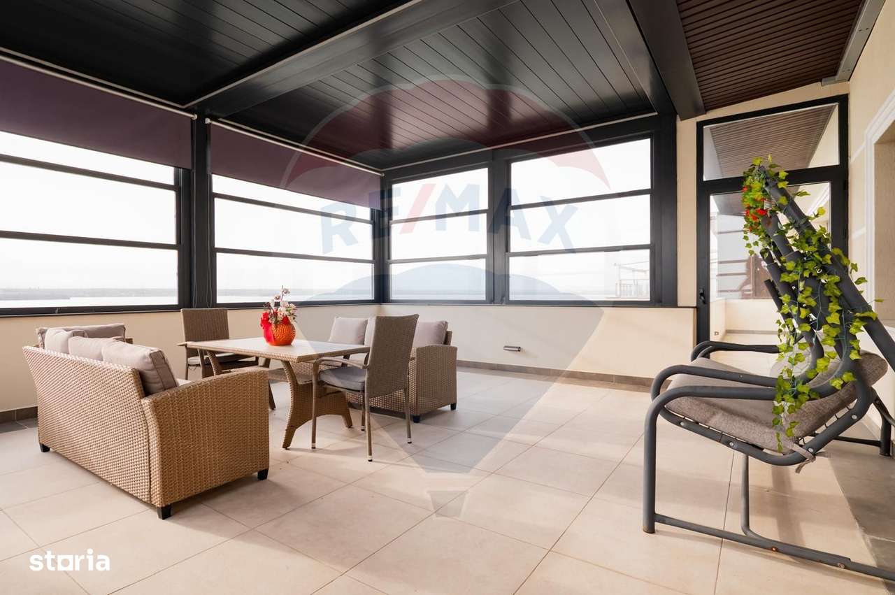 Penthouse de vanzare in Mamaia vedere frontala lac si marea Neagra - Imagine principală: 5/20
