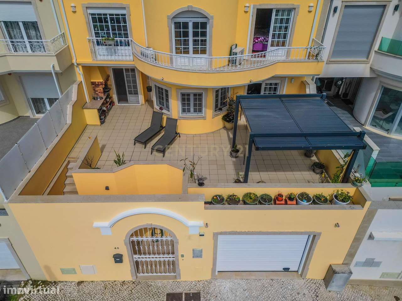 Moradia T3+4 com vistas panorâmicas de mar, a 200m da praia do Cabo Mo - Grande imagem: 3/56