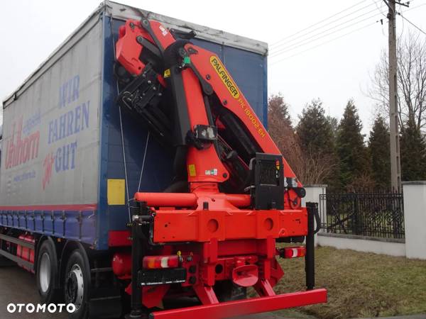 Mercedes-Benz Actros 2542 MP4 EURO 6 HDS Palfinger PK 18002 JIB firanka sprowadzony z Niemiec stan idealny zestaw z przyczepa - 8