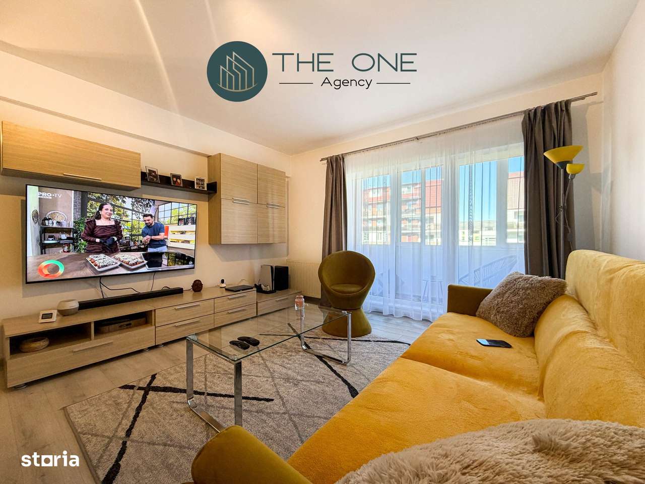 Apartament 2 camere mobilat, baie cu geam, parcare | EROILOR-0